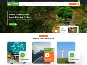 Free Ecology Park WordPress Theme
