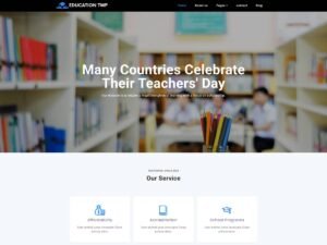Free Education TWP WordPress Theme