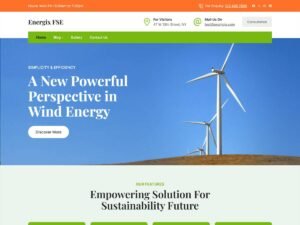 Free Energix FSE WordPress Theme