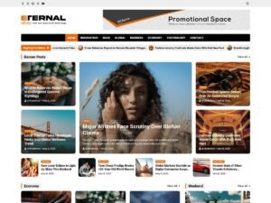 Free Eternal News WordPress Theme