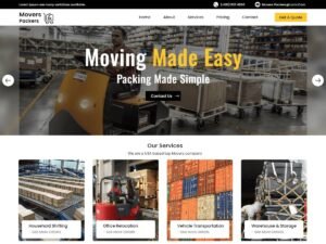 Free Express Movers WordPress Theme