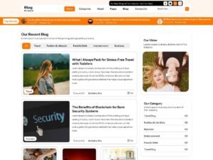Free FSE Personal Blog WordPress Theme