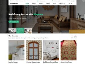 Free FSE Renovation Services WordPress Theme