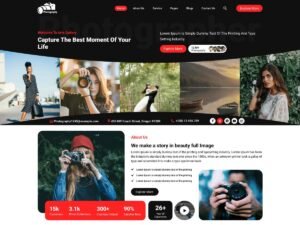Free Family Photographer WordPress Theme