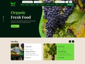 Free Farming Store WordPress Theme