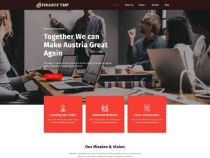 Free Finance TWP WordPress Theme