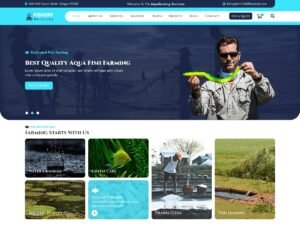 Free Fishery Services WordPress Theme