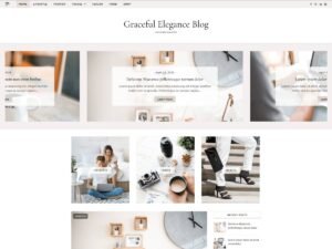 Free Graceful Elegance Blog WordPress Theme