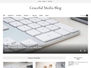 Free Graceful Media Blog WordPress Theme