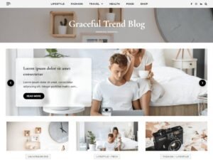 Free Graceful Trend Blog WordPress Theme