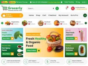 Free Grocerly WordPress Theme
