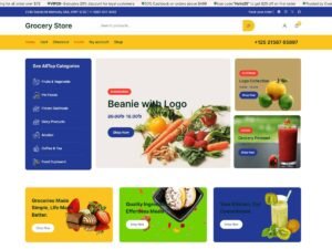 Free Grocery and Organic Store WordPress Theme
