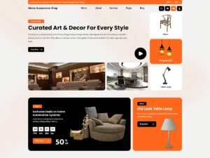 Free Home Accessories Shop WordPress Theme