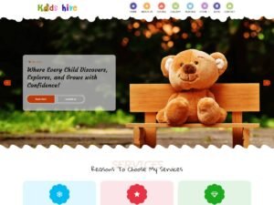 Free Kids Hive WordPress Theme