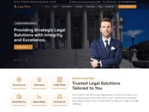 Free Lawyer Consultant Firm WordPress Theme
