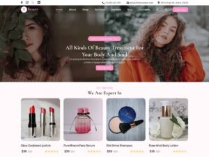 Free Legacy Beauty Center WordPress Theme