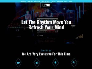 Free Luxer WordPress Theme
