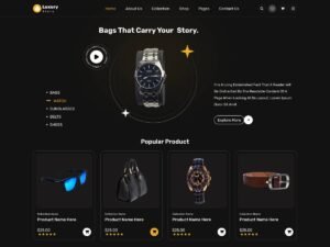 Free Luxury Shop WordPress Theme