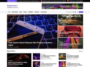 Free Magaznews WordPress Theme