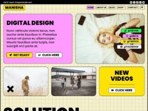 Free Manisha WordPress Theme