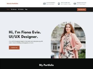 Free Mavix Portfolio WordPress Theme