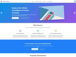 Free Mine Educn WordPress Theme