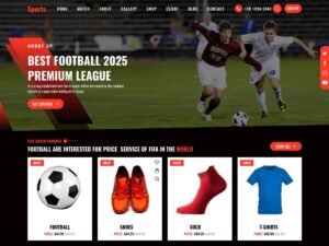Free Multipurpose Sports Club WordPress Theme