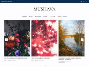 Free Mushava Magazine Blog WordPress Theme