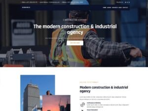 Free Nas Construction Group WordPress Theme