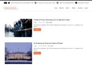 Free News Axis Plus WordPress Theme