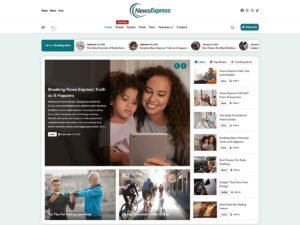 Free News Express WordPress Theme