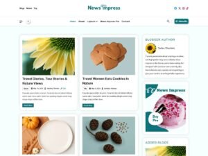 Free News Impress WordPress Theme