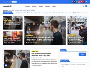 Free News Rift WordPress Theme