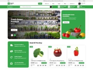 Free Organic Store WordPress Theme