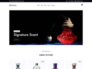 Free Perfume Store FSE WordPress Theme