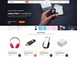 Free Phone Accessories Store WordPress Theme
