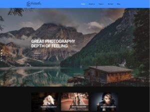 Free Photography Professional TWP WordPress Theme