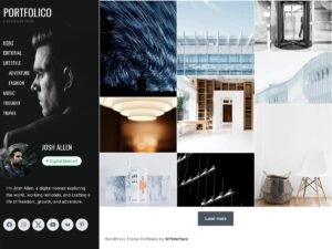 Free Portfolico WordPress Theme