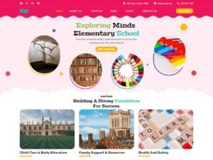 Free Preschool Classes WordPress Theme