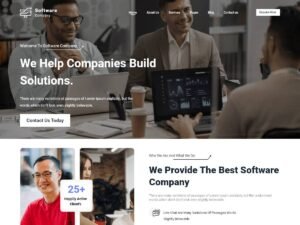 Free Prime Software Company WordPress Theme