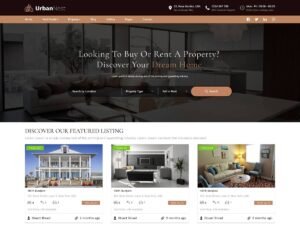 Free Property Dealer WordPress Theme