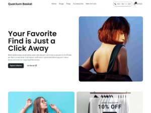 Free Quantum Basket WordPress Theme
