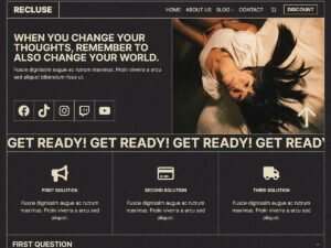 Free Recluse WordPress Theme