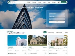 Free Rental Estate Realtor WordPress Theme