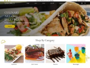 Free Restaurant Brunch WordPress Theme