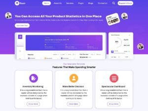 Free SAAS Software WordPress Theme