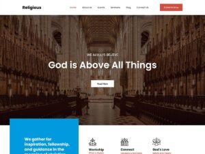 Free SKT Religious WordPress Theme