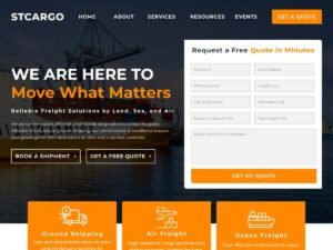 Free ST Cargo WordPress Theme