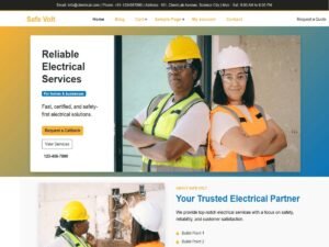 Free Safe Volt WordPress Theme