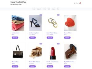 Free Shop Toolkit Plus WordPress Theme